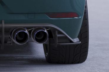 CSR Racing Diffusor | Heckansatz für VW Golf 7 (Typ AU) R HA373 Lackierung erforderlich (schwarz matt)