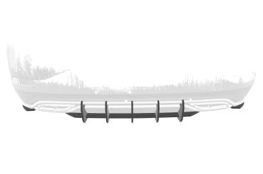 CSR Racing Diffusor | Heckansatz für VW Polo 6 2G (Typ AW) R-Line HA374 Lackierung erforderlich