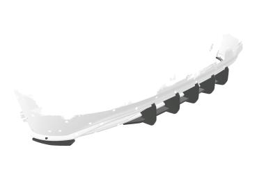 CSR Racing Diffusor | Heckansatz für VW Polo 6 2G (Typ AW) R-Line HA375