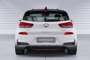 CSR Racing Diffusor | Heckansatz für Hyundai I30 N (PD) HA385 schwarz matt (Lackierung erforderlich)