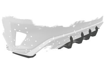 CSR Racing Diffusor | Heckansatz für Ford Focus MK4 ST HA391 Lackierung erforderlich