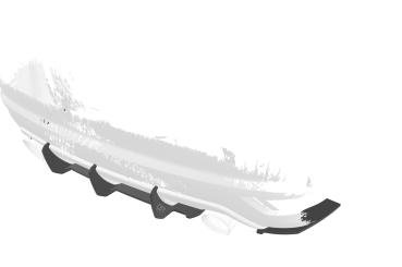 CSR Racing Diffusor | Heckansatz für Ford Focus MK2 ST HA393 Lackierung erforderlich