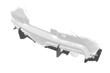 CSR Racing Diffusor | Heckansatz für Toyota GR Supra (A90) HA408-B Lackierung erforderlich (unlackiert)