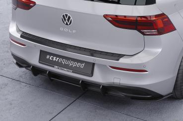 CSR Racing Diffusor | Heckansatz für VW Golf 8 (Typ CD) Life HA410-L Lackierung erforderlich (schwarz matt)