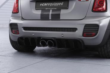 CSR Diffusor | Heckansatz mit ABE für Mini R58 / R59 JCW HA417-L schwarz matt (Lackierung erforderlich)