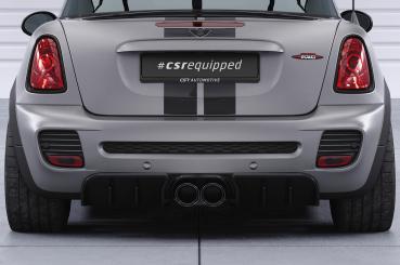 CSR Diffusor | Heckansatz mit ABE für Mini R58 / R59 JCW HA417-L schwarz matt (Lackierung erforderlich)