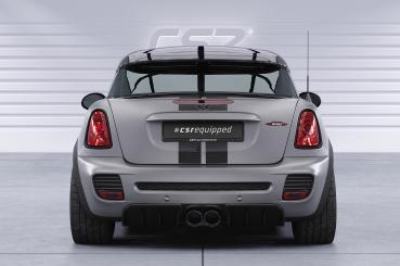 CSR Diffusor | Heckansatz mit ABE für Mini R58 / R59 JCW HA417-L schwarz matt (Lackierung erforderlich)