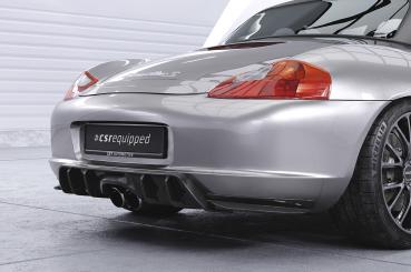 CSR Diffusor | Heckansatz mit ABE für Porsche Boxster 986 HA420-L Lackierung erforderlich (schwarz matt)