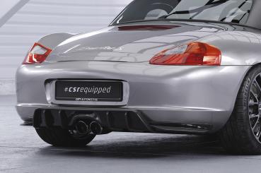 CSR Diffusor | Heckansatz mit ABE für Porsche Boxster 986 HA420-L Lackierung erforderlich (schwarz matt)