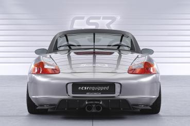 CSR Diffusor | Heckansatz mit ABE für Porsche Boxster 986 HA420-L Lackierung erforderlich (schwarz matt)