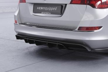 CSR Diffusor | Heckansatz mit ABE für Opel Astra J Sports Tourer HA423-L schwarz matt (Lackierung erforderlich)