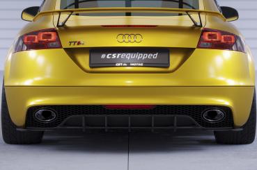 CSR Racing Diffusor | Heckansatz für Audi TT (8J) RS HA427-L Lackierung erforderlich (unlackiert)