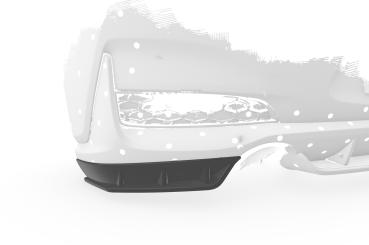 CSR Diffusor | Heckansatz mit ABE für Hyundai I30 (PD) N HA429-L schwarz matt (Lackierung erforderlich)