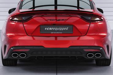 CSR Diffusor | Heckansatz mit ABE für Kia Stinger GT HA430-L Lackierung erforderlich (schwarz matt)
