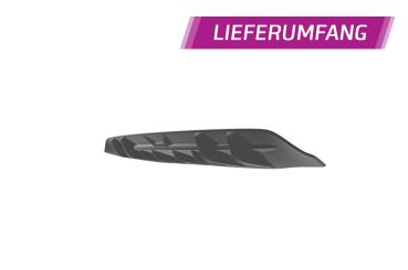 CSR Diffusor | Heckansatz mit ABE für Kia Stinger GT HA430-L Lackierung erforderlich (schwarz matt)