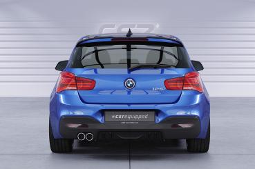 CSR Diffusor | Heckansatz mit ABE für BMW 1er F20 / F21 M-Paket HA432-S schwarz matt strukturiert (keine Lackierung erforderlich)