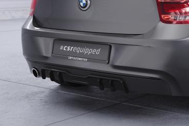 CSR Diffusor | Heckansatz mit ABE für BMW 1er F20 / F21 HA433-L schwarz matt (Lackierung erforderlich)