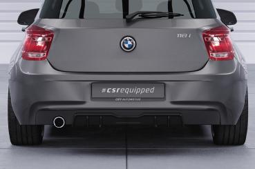 CSR Diffusor | Heckansatz mit ABE für BMW 1er F20 / F21 HA433-L schwarz matt (Lackierung erforderlich)