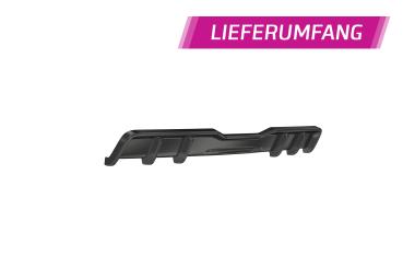 CSR Diffusor | Heckansatz mit ABE für BMW 1er F20 / F21 HA433-L schwarz matt (Lackierung erforderlich)