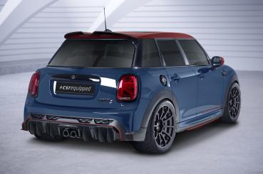 CSR Racing Diffusor | Heckansatz für Mini F55 JCW-Trim HA434-B schwarz matt (Lackierung erforderlich)