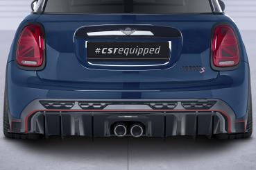 CSR Racing Diffusor | Heckansatz für Mini F55 JCW-Trim HA434-B schwarz matt (Lackierung erforderlich)