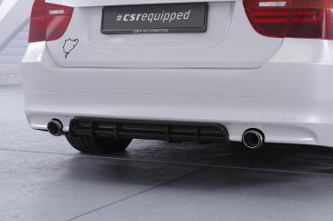CSR Diffusor | Heckansatz mit ABE für BMW 3er E90 / E91 HA435-L Lackierung erforderlich (schwarz matt)