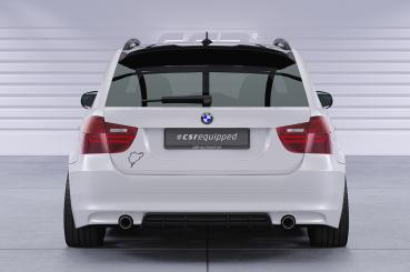 CSR Diffusor | Heckansatz mit ABE für BMW 3er E90 / E91 HA435-L Lackierung erforderlich (schwarz matt)