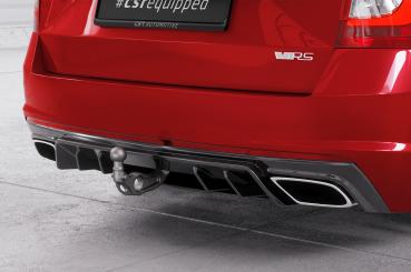 CSR Diffusor | Heckansatz mit ABE für Skoda Octavia 3 Typ 5E RS HA437-C Carbon Look Hochglanz (keine Lackierung erforderlich)