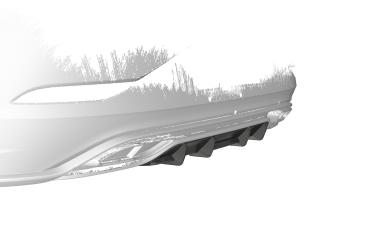 CSR Diffusor | Heckansatz mit ABE für VW Polo 6 2G (Typ AW) R-Line HA440-K Kupfer matt (keine Lackierung erforderlich)