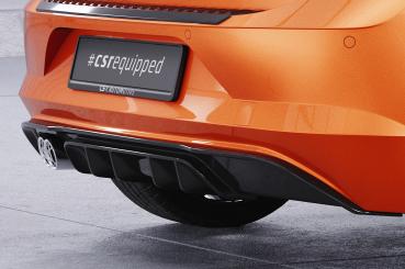 CSR Diffusor | Heckansatz mit ABE für VW Polo 6 2G (Typ AW) GTI HA442-L schwarz matt (Lackierung erforderlich)