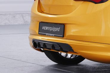CSR Diffusor | Heckansatz mit ABE für Opel Corsa E GSI HA446-L schwarz matt (Lackierung erforderlich)