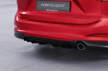 CSR Diffusor | Heckansatz mit ABE für Ford Focus MK4 Turnier HA450-L schwarz matt (Lackierung erforderlich)