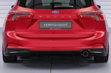 CSR Diffusor | Heckansatz mit ABE für Ford Focus MK4 Turnier HA450-L schwarz matt (Lackierung erforderlich)