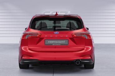 CSR Diffusor | Heckansatz mit ABE für Ford Focus MK4 Turnier HA450-L schwarz matt (Lackierung erforderlich)