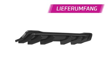 CSR Diffusor | Heckansatz mit ABE für Ford Focus MK4 Turnier HA450-L schwarz matt (Lackierung erforderlich)