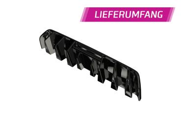 CSR Diffusor | Heckansatz mit ABE für Ford Focus MK4 Turnier HA451-L schwarz matt (Lackierung erforderlich)