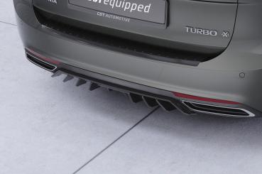 CSR Diffusor | Heckansatz mit ABE für Opel Insignia B Sports Tourer HA455-L schwarz matt (Lackierung erforderlich)