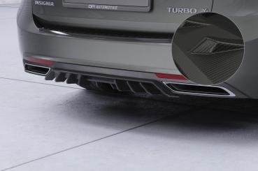 CSR Diffusor | Heckansatz mit ABE für Opel Insignia B Sports Tourer HA455-M Carbon Look matt strukturiert (keine Lackierung erforderlich)