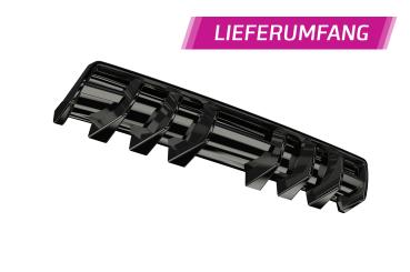 CSR Diffusor | Heckansatz mit ABE für Kia Rio 4 (YB) HA458-C Carbon Look Hochglanz (keine Lackierung erforderlich)