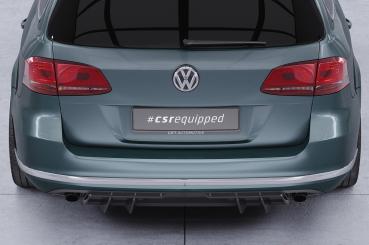 CSR Diffusor | Heckansatz mit ABE für VW Passat B7 (Typ 3C) Variant HA460-L schwarz matt (Lackierung erforderlich)