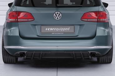 CSR Diffusor | Heckansatz mit ABE für VW Passat B7 (Typ 3C) Variant HA460-L schwarz matt (Lackierung erforderlich)