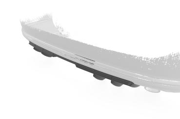 CSR Diffusor | Heckansatz mit ABE für VW Passat B7 (Typ 3C) Variant HA460-L schwarz matt (Lackierung erforderlich)