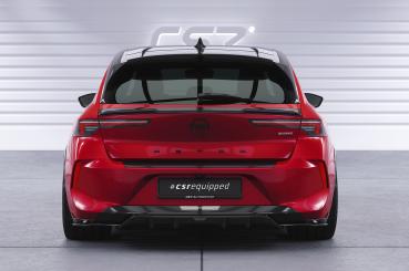 CSR Diffusor | Heckansatz mit ABE für Opel Astra L Schrägheck HA467-G Glossy schwarz glänzend (keine Lackierung erforderlich)
