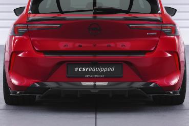 CSR Diffusor | Heckansatz mit ABE für Opel Astra L HA468-C Carbon Look glänzend (keine Lackierung erforderlich)