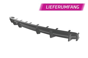 CSR Diffusor | Heckansatz mit ABE für Audi A4 B9 (Typ 8W) HA469-L Lackierung erforderlich (schwarz matt)