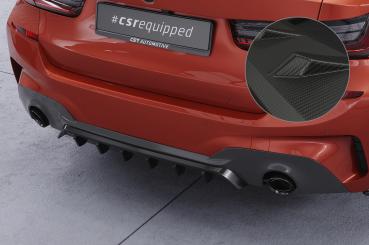 CSR Diffusor | Heckansatz mit ABE für BMW 3er G20 / G21 HA481-M Carbon Look matt strukturiert (keine Lackierung erforderlich)