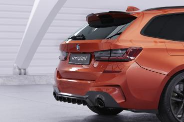 CSR Diffusor | Heckansatz mit ABE für BMW 3er G20/G21 M-Paket HA482-L schwarz matt (Lackierung erforderlich)