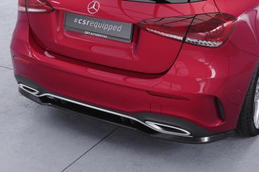 CSR Diffusor | Heckansatz mit ABE für Mercedes-Benz A-Klasse (W177) AMG-Line HA483-G Glossy schwarz Hochglanz (keine Lackierung erforderlich)