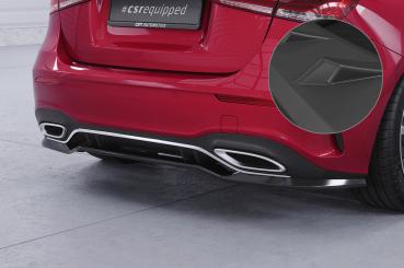 CSR Diffusor | Heckansatz mit ABE für Mercedes-Benz A-Klasse (W177) AMG-Line HA483-L schwarz matt (Lackierung erforderlich)