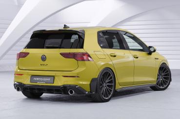 CSR Diffusor | Heckansatz mit ABE für VW Golf 8  GTI HA484-G Glossy schwarz glänzend (keine Lackierung erforderlich)
